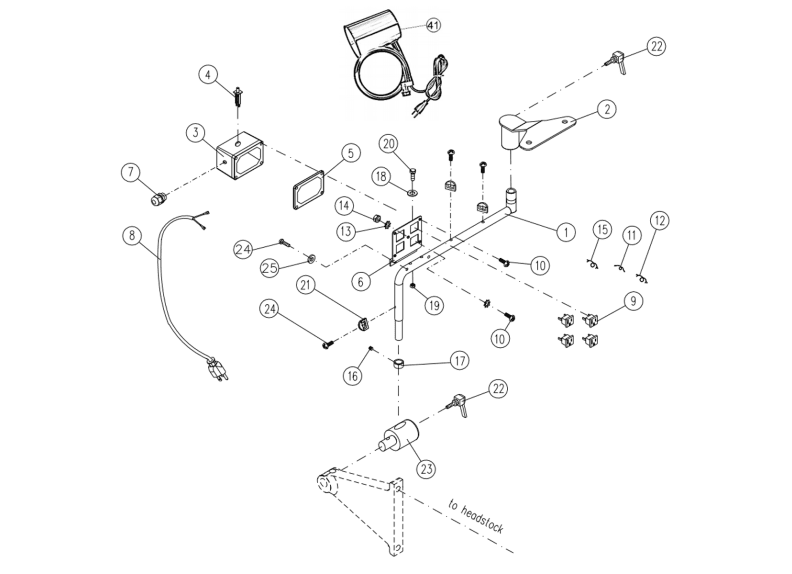 3520C Lamp Holder Set