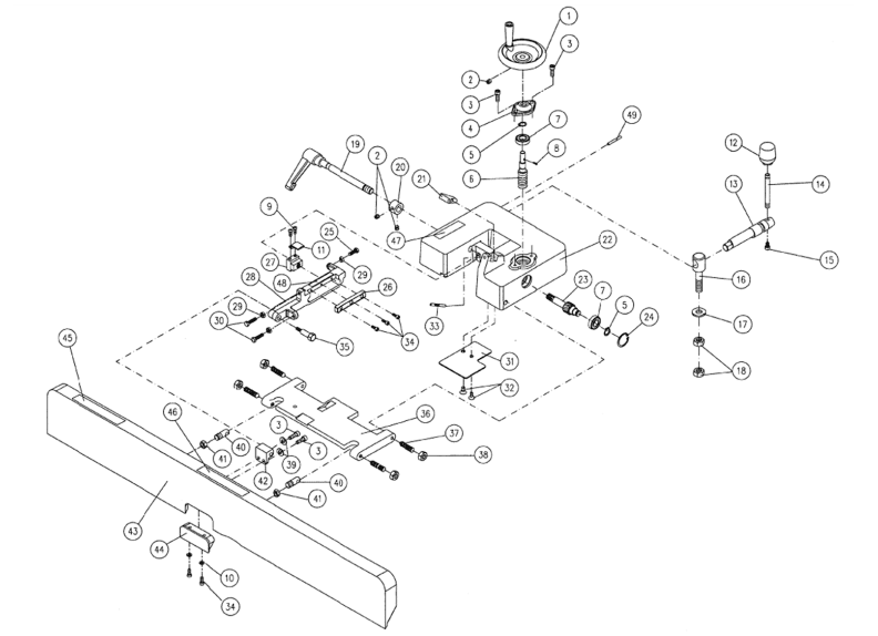 PJ882 Fence Assembly