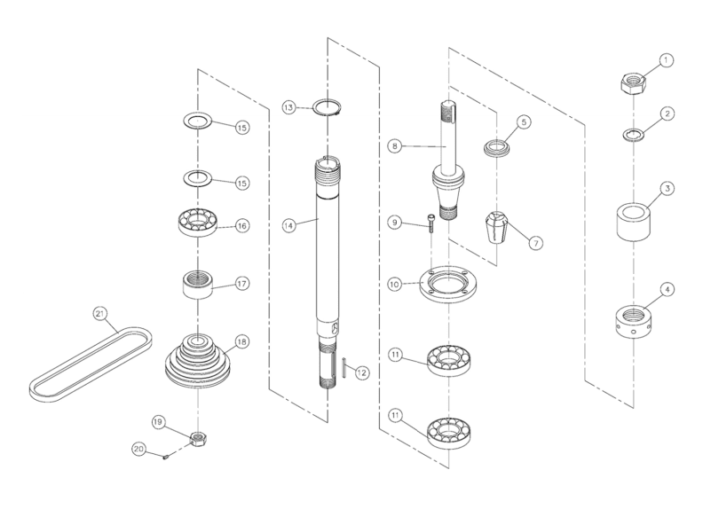 TS29 Spindle Assembly