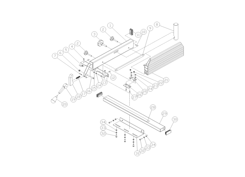 PM1500 - Fence Assembly