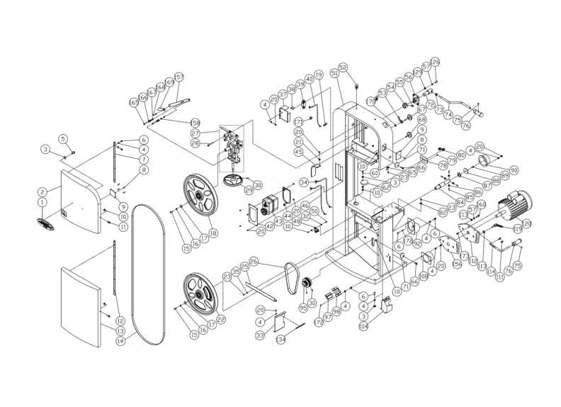 PM1800B - Complete Machine with Accessories | Replacement