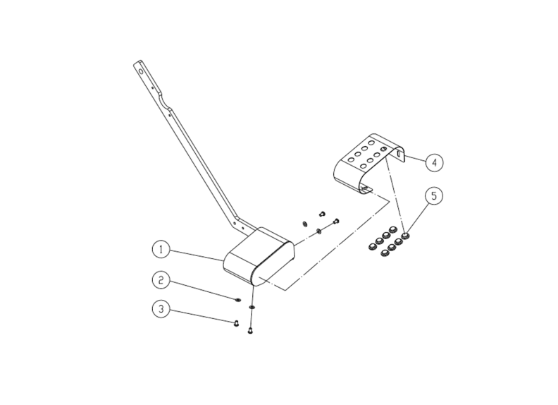 PM1800B - Brake Linkage Assembly