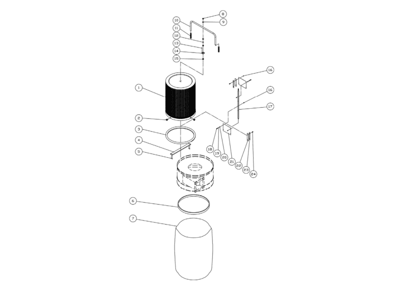 PM1900TX-CK1 Canister Filter System