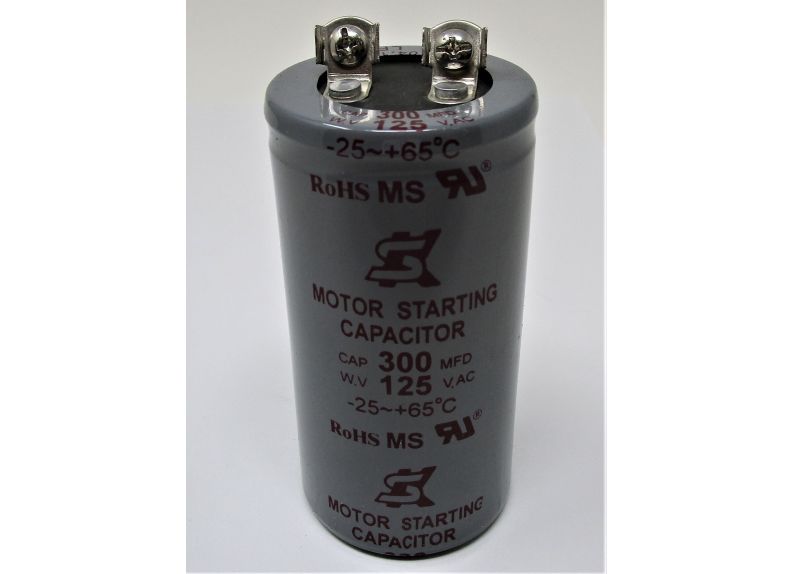 Start Capacitor 300Mfd 125Vac | PM2244-187SC