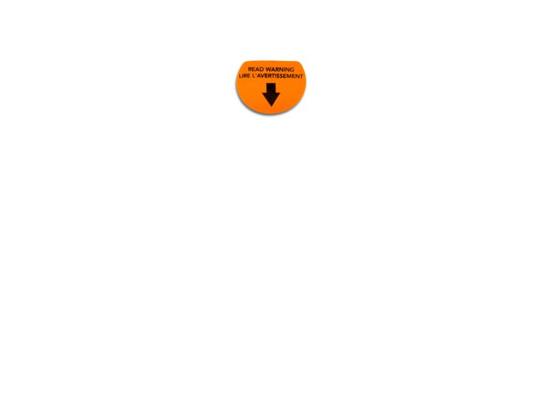 Clutch Warning Label, Not Shown | PM2820EVS-168