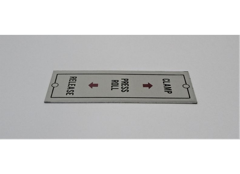 Lock Handle Label Press Roller | SLR12-373