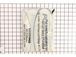 Powermatic —  PMCPB-20 Clear Collection Bags, 20 in, Pack of 5