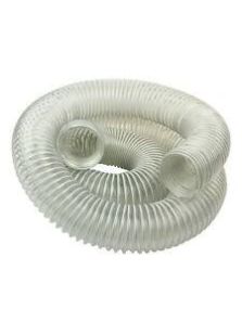 JET — Clear Dust Collection Hose, 4 in x 10 ft